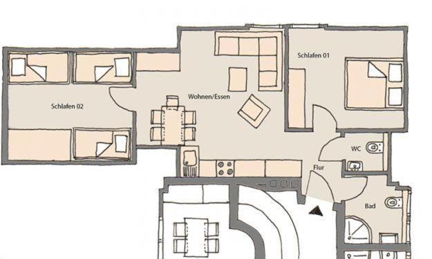 Meeresrauschen - Tadsen Apartment *